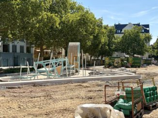 Aus Parkplatz wird Stadtpark: Elsässer Platz soll im Herbst fertig werden