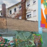 Rüsselsheimer Marktstraße 24 wird temporärer Treffpunkt mit Street Art und Sitzflächen